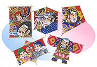 高級ミニ凧 5枚セット