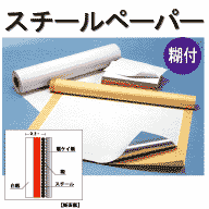 スチールペーパー 0.2mm厚×900mm×10m巻ロール